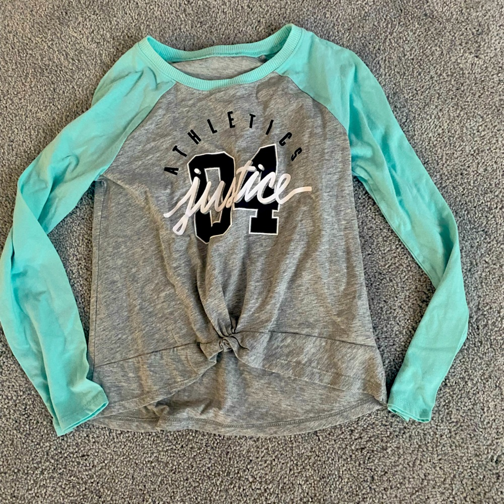Justice t shirt size 10